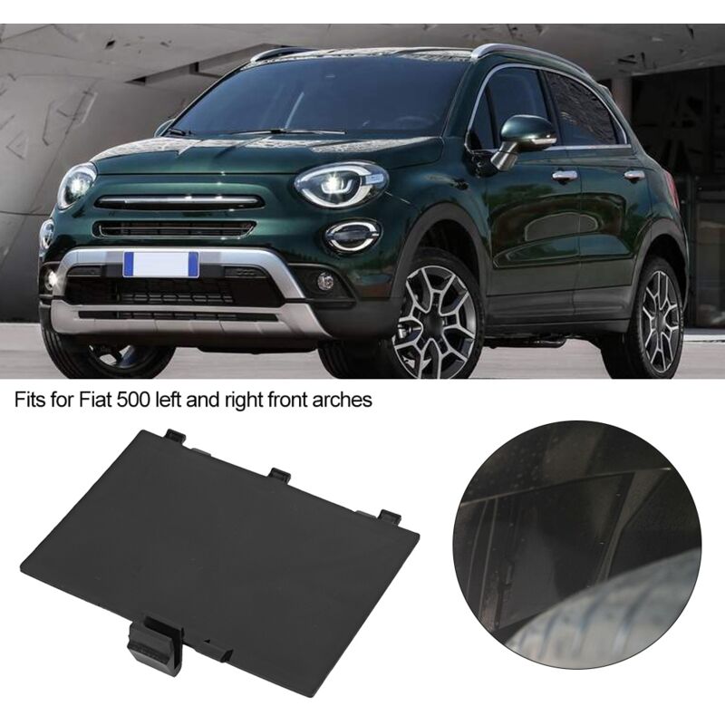 Radlaufverkleidung Aus Abs-material, Radlaufabdeckung Für Fiat 500, Vordere Radlaufverkleidung, Fiat 500 Radlaufabdeckung