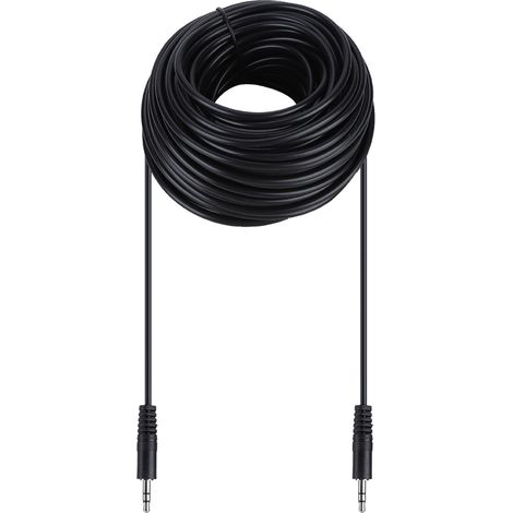 3,5-mm-klinkenstecker Auf Geschirmtes Kupfer-audiokabel Für Lautsprecher Und Kopfhörer, 20 M