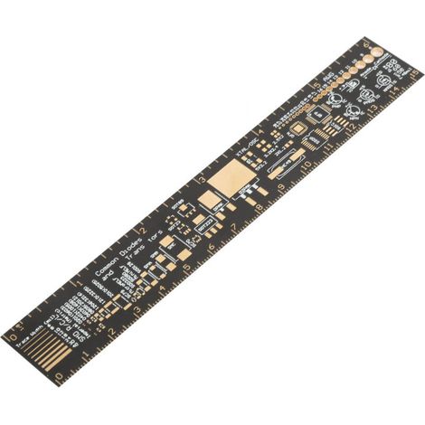 6-zoll (15 Cm) Hochpräzisions-leiterplattenlineal-set, Lineal, Messwerkzeug Für Elektronik-ingenieure