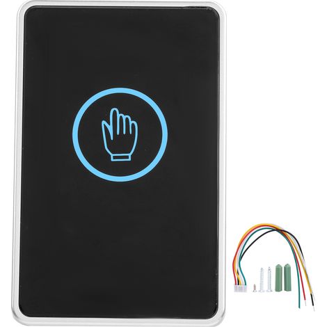 Led-türöffner, Infrarot-zutrittskontrolle, Hintergrundbeleuchteter Abs-kunststoffschalter, Berührungslos, 12 V Dc