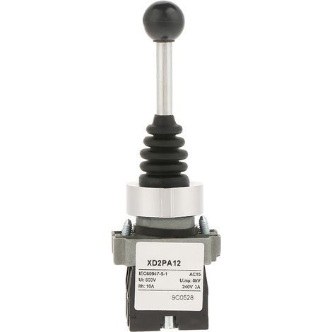 Staubgeschützter Joystick-industrie-steuerschalter. Momentanöl Für Gleichstrom-relais-schaltungen. Schütz.