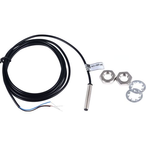 M6 Pnp Mikro-näherungsschalter, 3-adriger, Normalerweise Geschlossener Induktiver Sensor, 1 Mm Erfassungsabstand, Dc 6–36 V