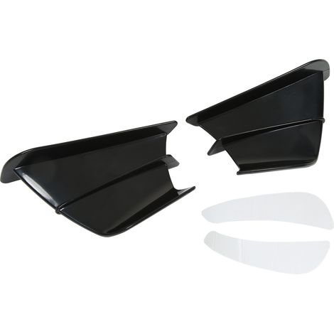 Motorrad-seitenspoiler, Frontverkleidung, Aerodynamische Flügel Für Ninja400, Ninja250, Z900, Z1000, Glänzend Schwarz