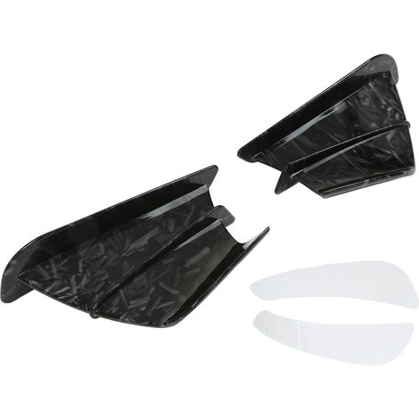 Motorrad-seitenspoiler, Frontverkleidung, Aerodynamische Flügel Für Ninja400, Ninja250, Z900, Z1000, Marmoroptik