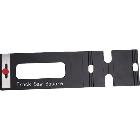 Vierkant-schienensäge Aus Aluminiumlegierung, Rechtwinklige Positionierplatte Für Holzbearbeitungswerkzeuge Auf Kreisschiene