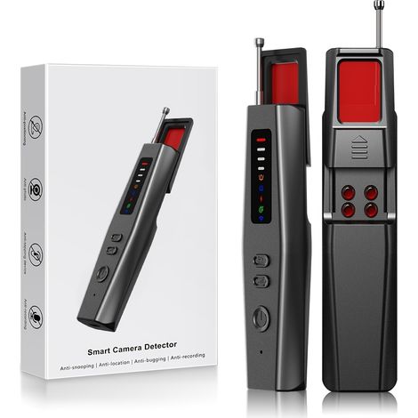 Professioneller 6-in-1-detektor Für Versteckte Kameras – Fortschrittlicher Detektor Für Spionagemikrofone, Kameras Und Gps-tracker, 6 Erkennungsmodi, Wiederaufladbarer Lithium-akku, Ideal Für Reisen U