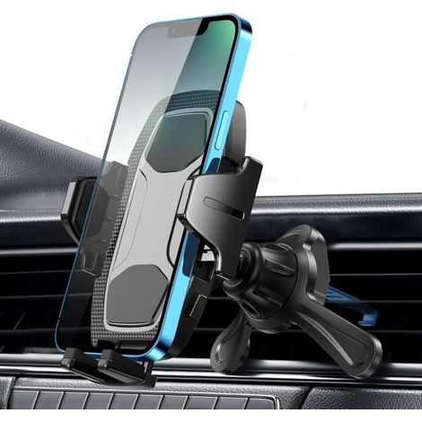 Auto-handyhalterung Mit Lüftungsschlitzbefestigung, Türhalterung, Kompatibel Mit Smartphones, 360°-drehung
