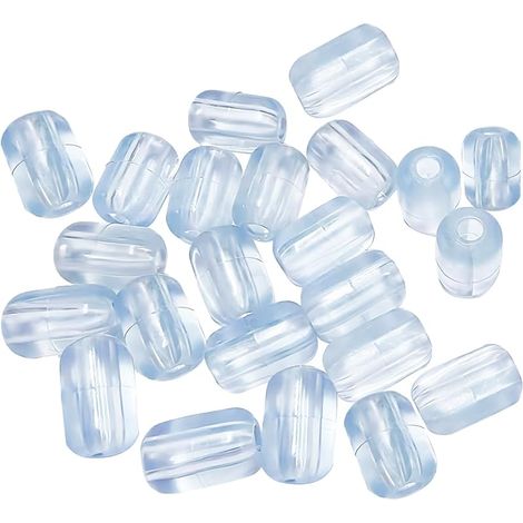 20 Stück Spülbeckenfüße Aus Kunststoff, 4 Mm Innendurchmesser X 13 Mm Außendurchmesser, Küchenspülbecken-schutzzubehör