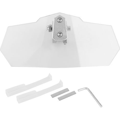 Universelles Windschutzscheiben-verlängerungsset, Höhenverstellbarer Clip-on-spoiler, Motorrad-windabweiser