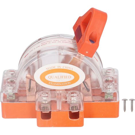 Transparenter 2p 32a Messerschalter, Zweipolig, Mit Stromschlagschutz Und Generatoranzeige