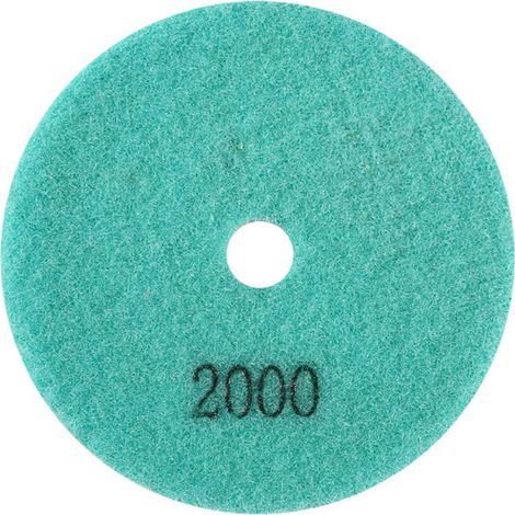 100 Mm 4" Nassschleifscheibe Mit Diamantkern Für Granit Und Marmor (körnung 2000)