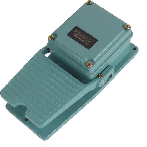 Momentan Betätigbares, Rutschfestes Aluminium-fußpedal, Fußschalter, Ac 250v 3a 1no 1nc, Tfs-402