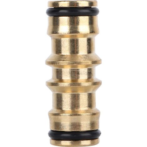 Schlauchadapter, Messing-schlauchhahn, Glatte Oberfläche, Korrosions- Und Verschleißfest, 4,6 Cm/1,81 Zoll, Einfach Zu Installieren, Für Garten Und Rasen