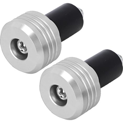 Motorrad-lenkergriff-endkappen, Motorrad-slider-zubehör Aus Aluminium (silber)