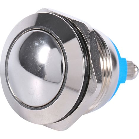 19 Mm 12 V Wasserdichter Metall-druckknopf-momentalhupenschalter Für Autos
