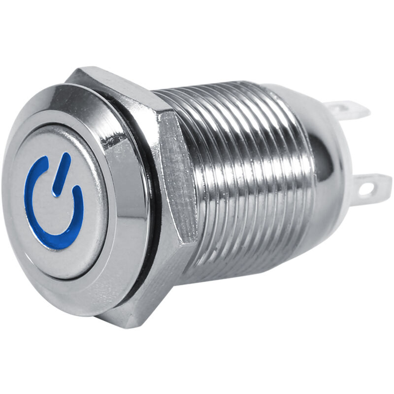 3v Momentaner Blauer Led-kfz-ein-/ausschalter