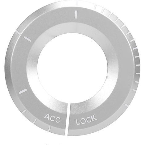 Zierring Für Zündschalter (silber) Als Ersatzteil Für Mercedes-benz A-klasse Und C-klasse