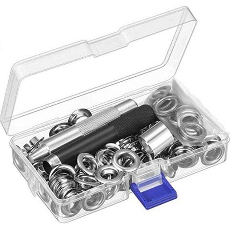 Metallösen-set – Set Mit 100 Ösen (12 Mm) Zur Reparatur Von Segeltuch