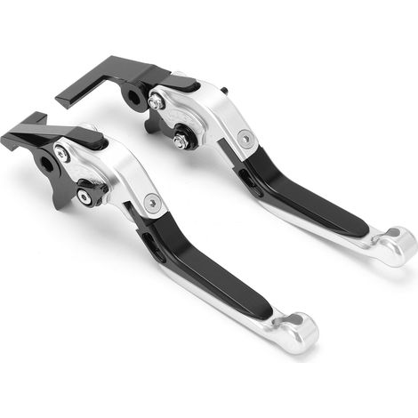 Zweiteilige, Cnc-gefräste, Verstellbare Motorrad-brems- Und Kupplungshebel Aus Aluminiumlegierung, Passend Für Forza 250/300/350 (2018–2021), Silber