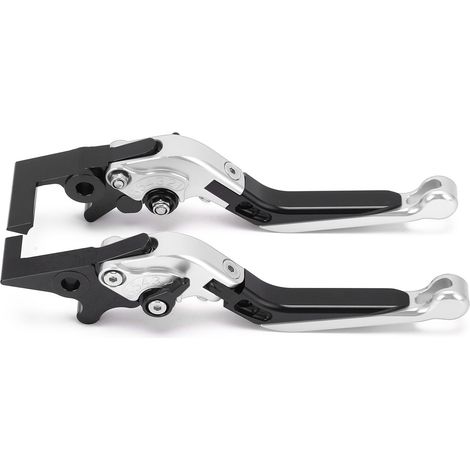 Cnc-gefräste, Verstellbare Brems- Und Kupplungshebel Für Motorräder, 2 Stück, Aluminiumlegierung, Ersatz Für Adv150 (2019–2021), Silber