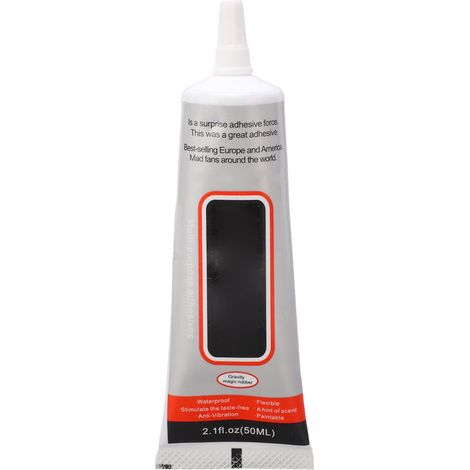 B7000 Multifunktionaler Superkleber, Für Schmuck, Perlen, Handy-reparaturen, Diy-projekte, Metall, Glas, Holz, Gummi, Pvc, 50 Ml