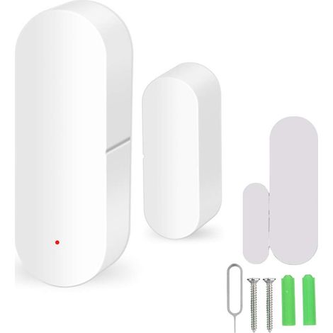 Wlan-tür-/fenstersensor, Wlan-tür-/fenster-öffnungs-/schließsensor, Wlan-sprachsteuerung Für Tuya, Smartphone Für Automatisches Türöffnungssystem