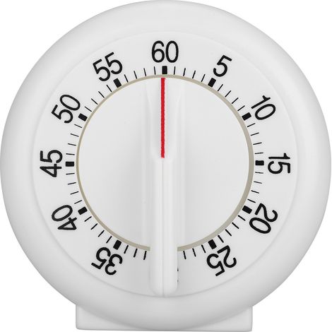60-minuten-küchenkocher-timer In Runder Form Mit Mechanischem Ringzähler Und Alarm