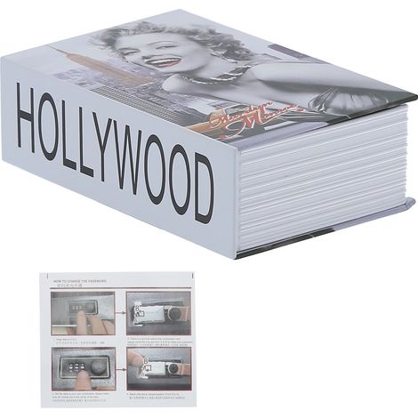 Originaler Mini-tresor In Buchform, Aufbewahrungsbox Für Geldscheine, Für Zuhause, Wohnzimmer Und Büro
