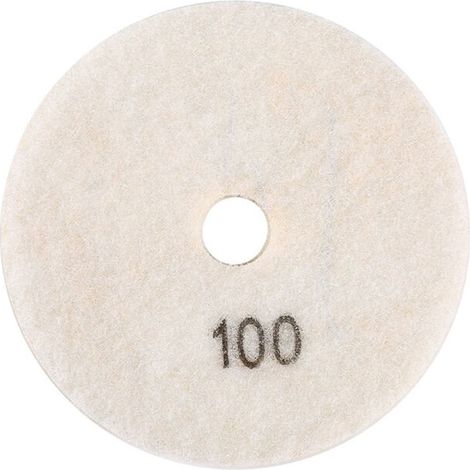100 Mm (4 Zoll) Nassschleifscheibe Mit Diamantkern Für Marmor Und Granit (körnung 100)