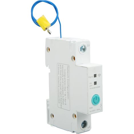 Wlan-leistungsschalter, Synchronisierungsfunktionen, App-steuerung, 63-a-din-schienen-smart-schalter, Fernsteuerung Für Hotels Und Schulen, Wechselstrom 120–280 V