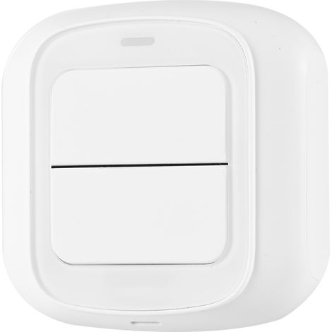 Intelligenter Wlan-doppelszenenschalter Mit Druckknopf Für Die Heimautomatisierung Per App-anbindung Und Fernsteuerung Von Intelligenten Leuchten Und Haushaltsgeräten