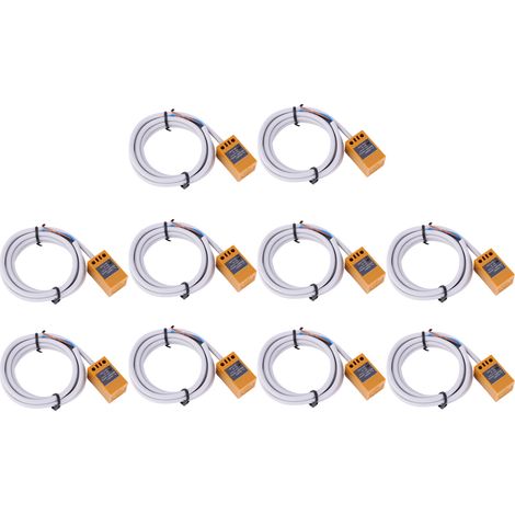 10 Stück Jyio Induktiver Näherungsschalter Tl Q5mc1 Für 5-mm-metallsensoren, Dc 6–36 V