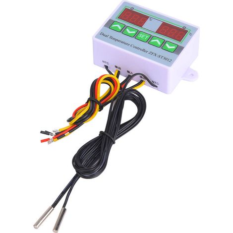 Intelligenter Temperaturregler St3012, Digitalanzeige, Zweikanal-steuerschalter, 12 V Dc