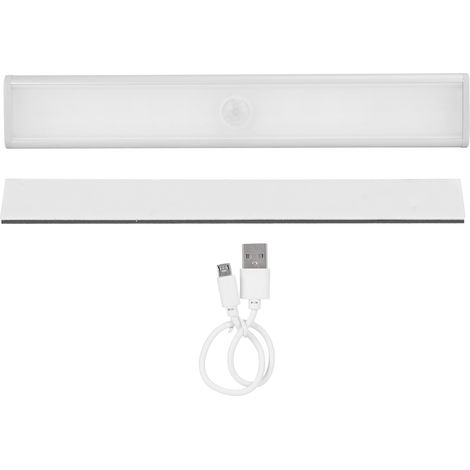 Verstellbare 20-led-leuchte Mit Bewegungssensor, 800 Mah, Usb-aufladbar, Beleuchtung Für Kleiderschränke, Treppenhäuser Und Flure