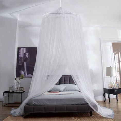 Moskitonetz Für Kingsize-betten, Geeignet Für Drinnen Und Draußen (reisen), Feine Maschenweite ≥ 300, Schnelle Und Einfache Montage, Passend Für Kinderbetten, Runde Betten Und Einzelbetten