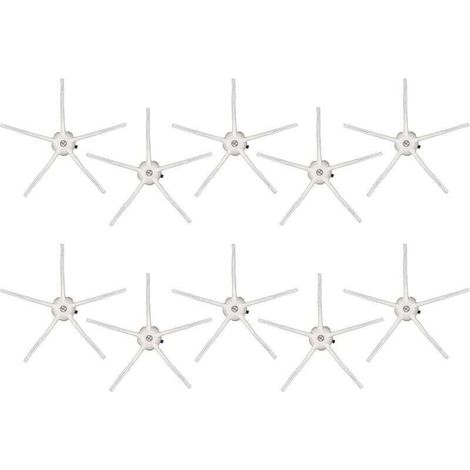 (10-teiliges Weißes) Ersatzteile Für Roborock S7 Serie S7 S7+ S7 Maxv Ultra Q7 Max Q7 Max+ S8 Pro Ultra S8 S8+ Q5+ Q5 E2 E3 E4 S4 S5 S6 Seitenbürsten-zubehörset
