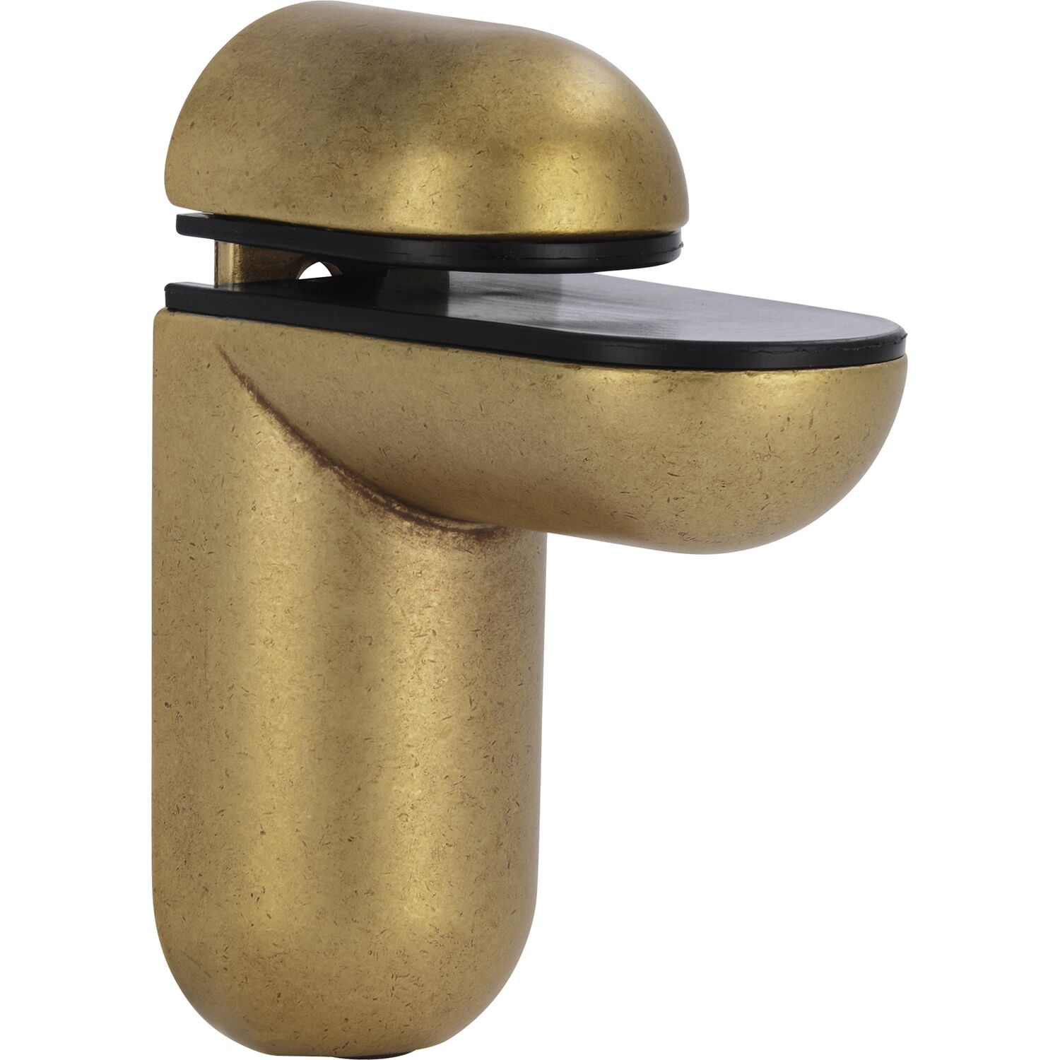 Siro Klemm-tablarträger Lumbo Für Akustikpaneele, Tablarträger, Regalträger 25x72x52mm Zinkdruckguss Antik Gold Patiniert