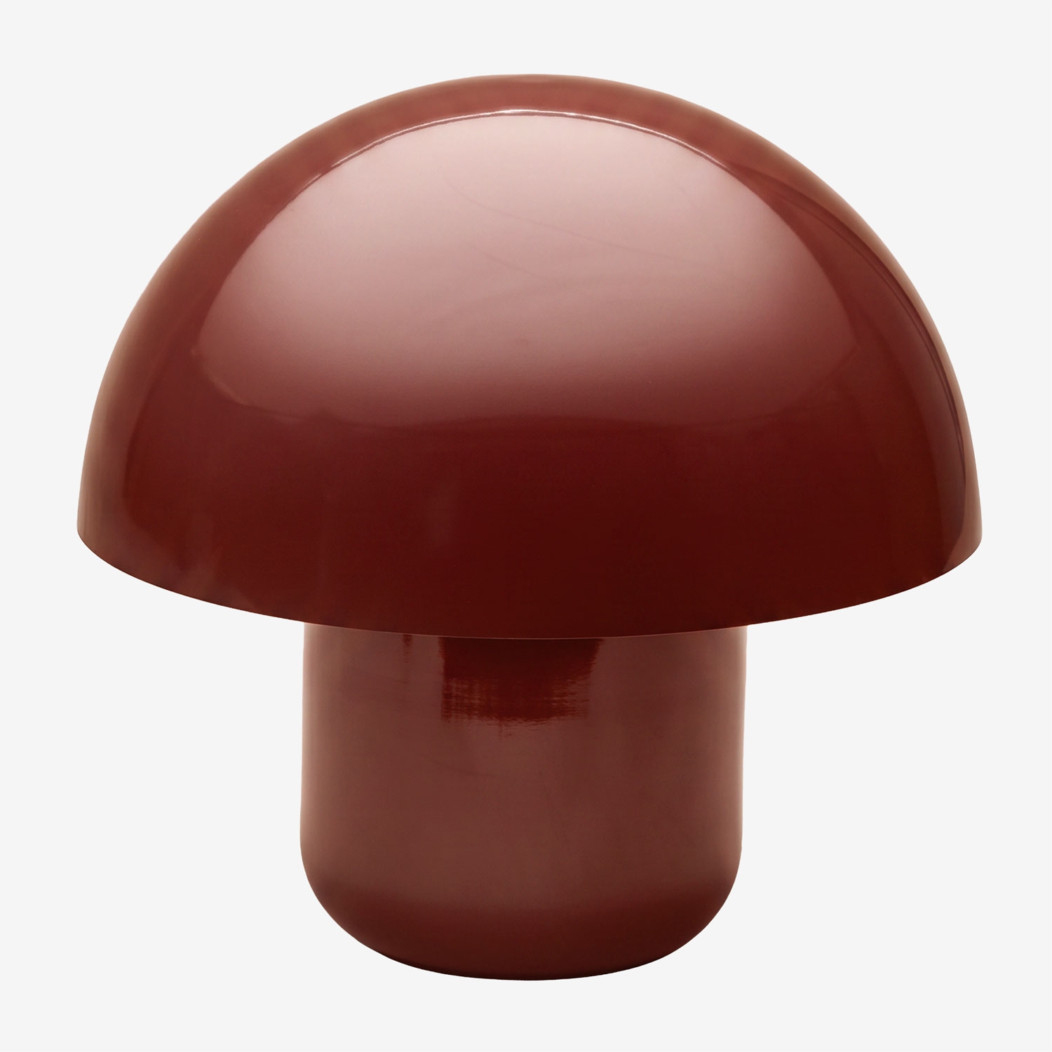 Sklum Zyora Tischlampe ↑30 Cm Aus Eisen Weinrot