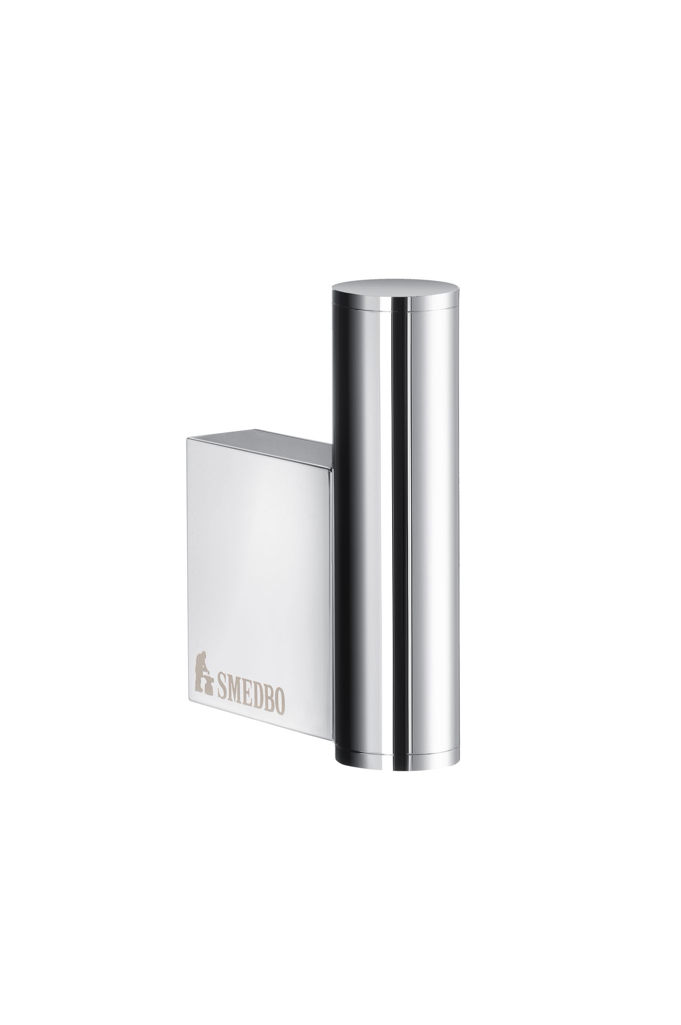 Smedbo Air -handtuchhaken, 2 Stück , Chrome Ak3552