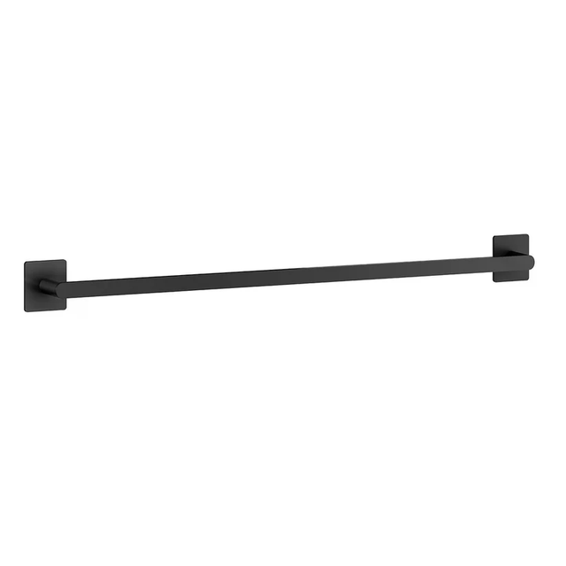 Smedbo Cube Handtuchstange. Schwarz. Selbstklebend. Bb4464