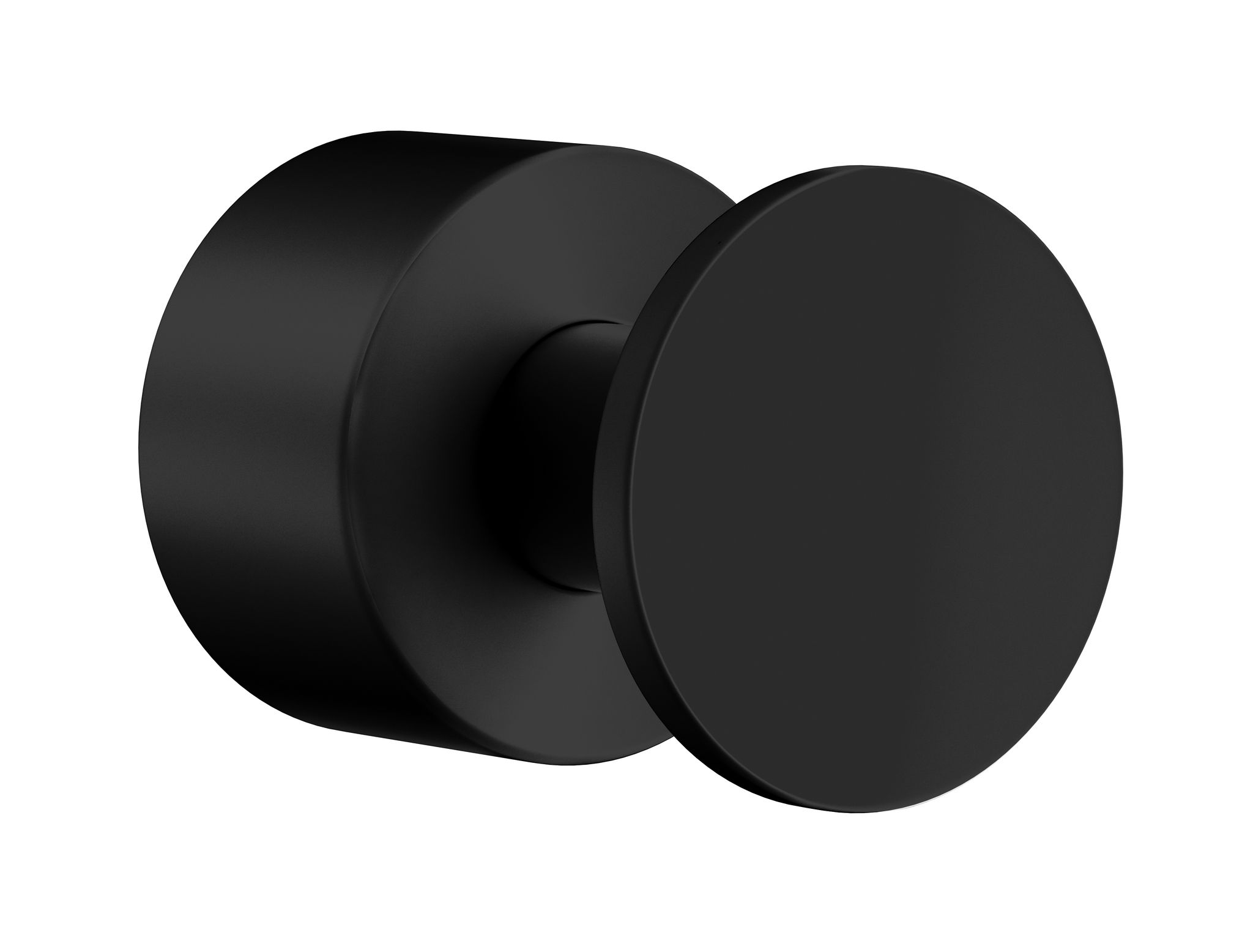 Smedbo Home - Handtuchhaken 2 Stück, Schwarz, Tiefe 25 Mm Hb3455
