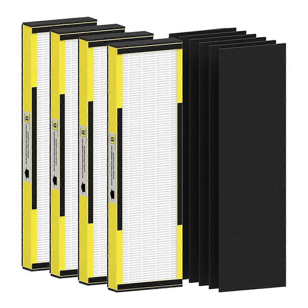 Packung Mit 4 Ersatz-hepa-filtern Flt4825, Kompatibel Mit Den Modellen Ac4825, Ac4825e, Ac4300, Ac4800, Ac4900 Und Ac4850