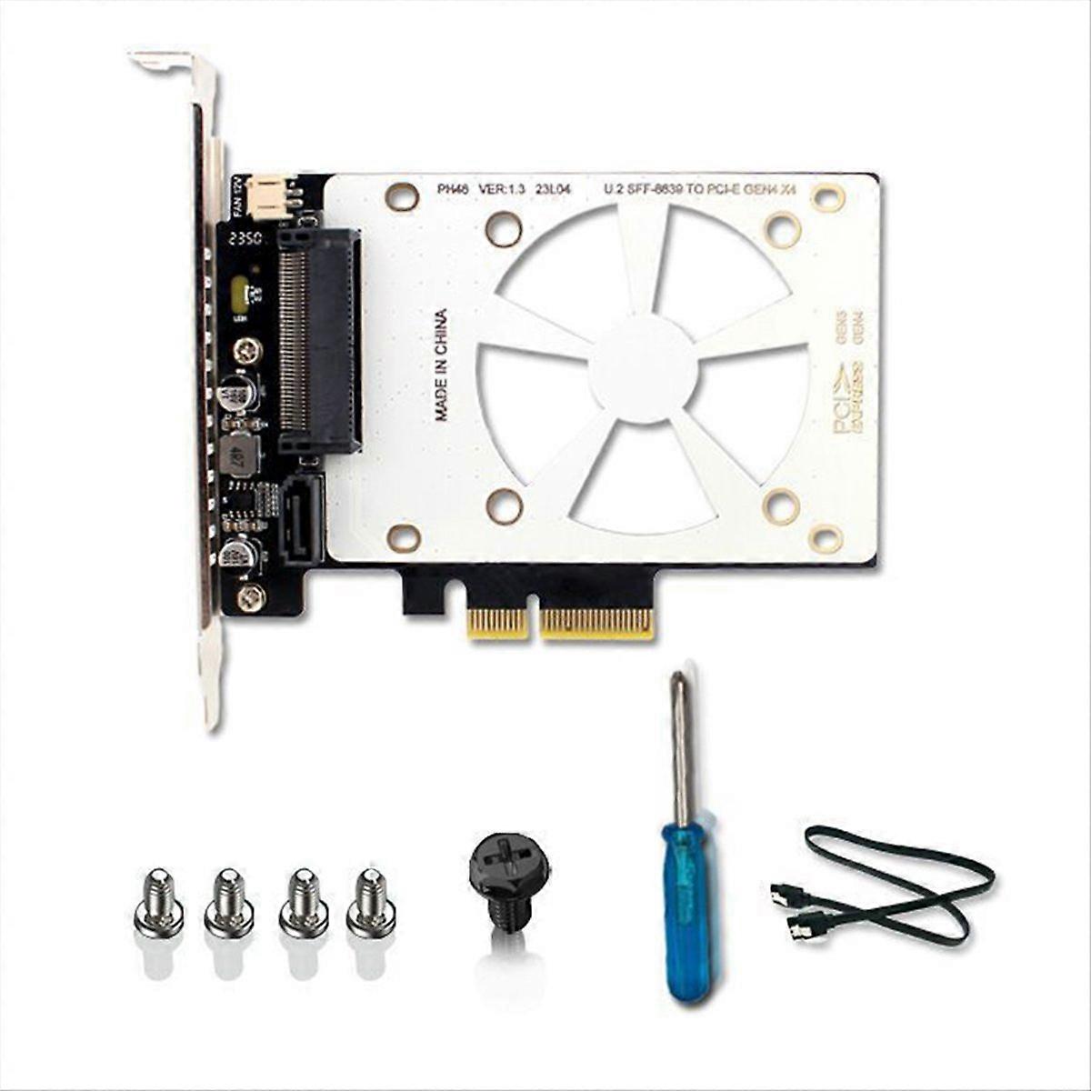 U.2 Ssd Zu Pcie 4.0 Pci Express 4.0 Erweiterungskarte Sff-8639