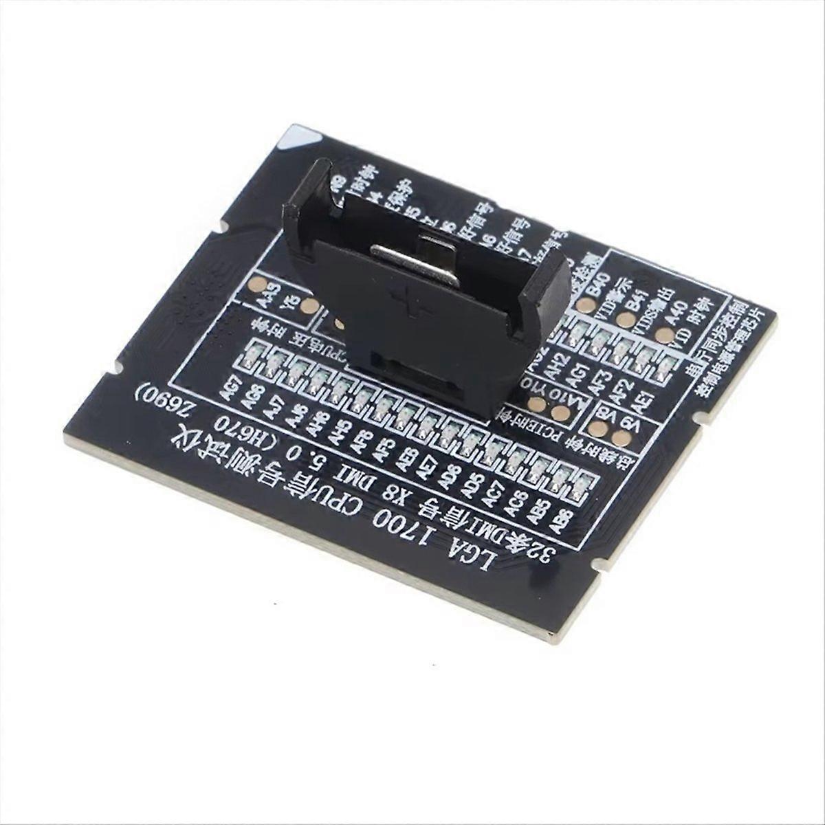 Lga1700 32x8 H670 Z690 Cpu-sockeltester Mit Dummy-last Und Led-anzeige Für Motherboard-reparaturwerkzeug