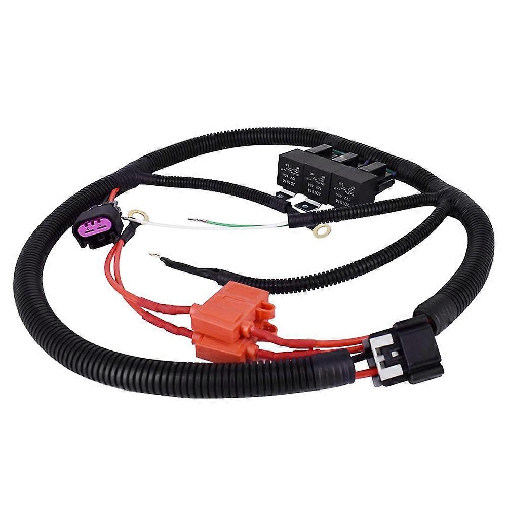 Kabelbaum Und Upgrade-stecker Für Doppellüfter Mit Elektronischer Ecu-steuerung Für Chevrolet Gmc Silverado Tahoe Sierra 7l5533a226t