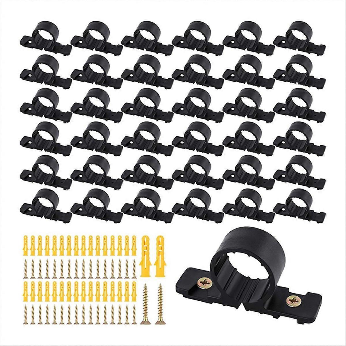 Packung Mit 50 Aufhängehalterungen Für 1/2 Zoll Pex-, Kupfer- Und Cpvc-rohre, Inklusive Schrauben.