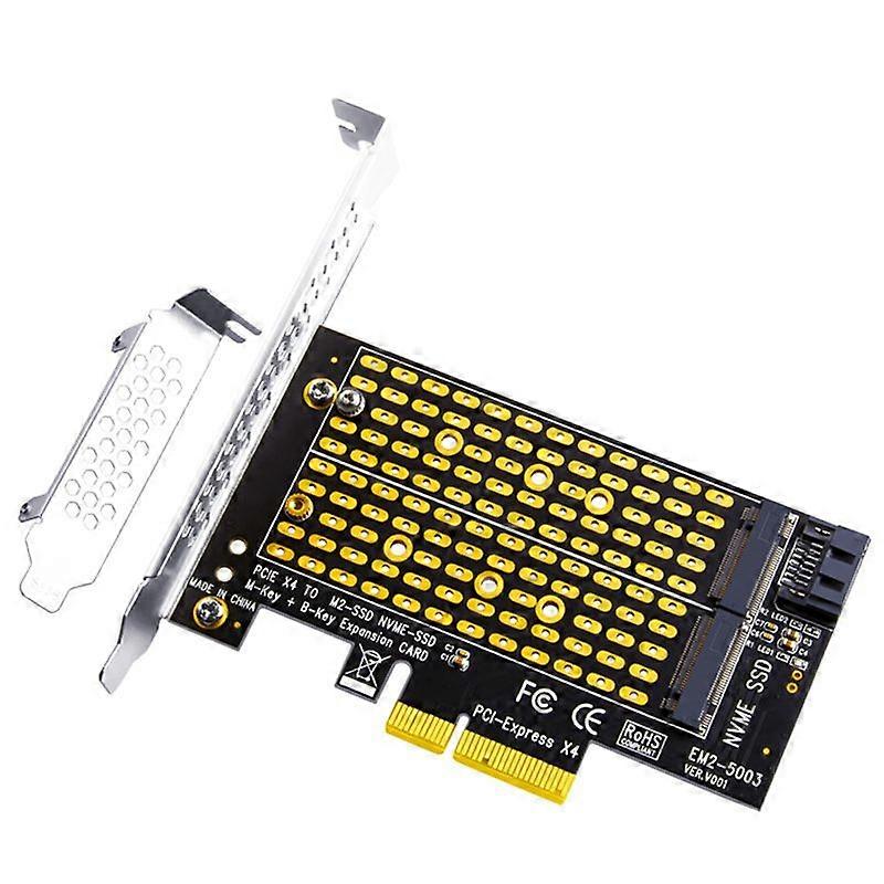 Pcie 4.0 Zu M.2/m.2 Adapter Für Sata M.2 Ssd.