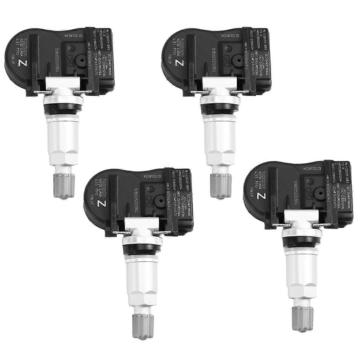 4 X 433 Mhz Reifendrucksensoren Für Jx35, Q50, Q60 Und Qx60 (baujahre 2013–2020) 407003ja0a 407003ja0b