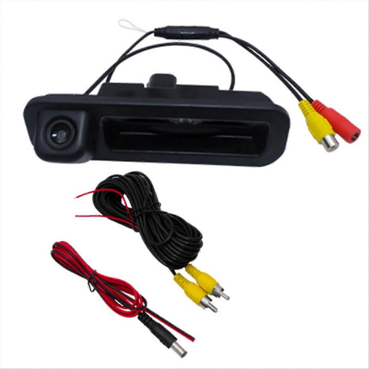 170° Ccd-rückfahrkamera Für Den Kofferraumgriff, Kompatibel Mit Ford Focus 2 Und 3 (2012-2013), Nachtsicht, Wasserdicht, Zur Befestigung Am Kofferraumgriff.