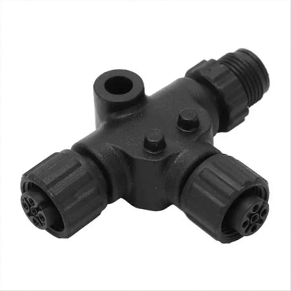 3-port Nmea2000 T-stecker, 5-poliges Gewinde, Ip67 Wasserdicht, Für Nmea 2000 (n2k).